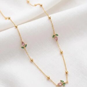 Beautiful Trending Tulip Chain Necklace
