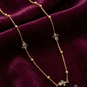 Beautiful Trending Tulip Chain Necklace