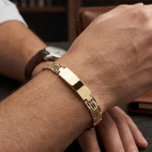 Golden Anti Tarnish Men's Bracelet/Jewelllery
