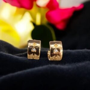 Diamond Studded Golden Studds