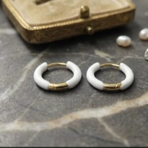 Stylish Casual White Earrings