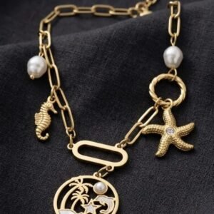 Stylish Ocean Charm Series Necklace