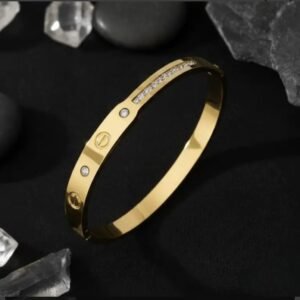 Trendy Statement Golden Kada Bracelet