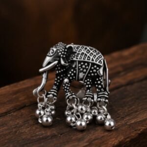 Rajasthani Culture Oxidised Ring