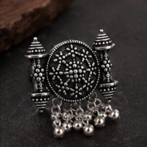 Stylish Oxidised Navratri Ring